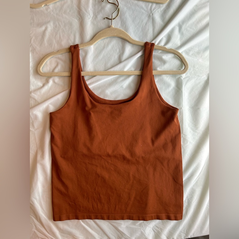 ACEC LES FILLES Burnt Orange Tank